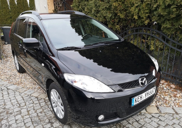 Mazda 5 cena 13900 przebieg: 202000, rok produkcji 2007 z Żary małe 277